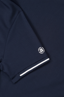 Abacus Pikewood Poloshirt in Blau, bequemes Poloshirt mit Kragen und Knopfleiste, perfektes Basic für den Alltag.
