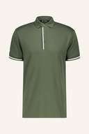 Abacus Pikewood Poloshirt in Blau, bequemes Polo-Shirt mit Kragen und Knöpfen, ideal für Freizeit und Alltag.
