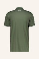 Abacus Pikewood Polohemd in Blau mit Kragen und Knopfleiste, hochwertiges Poloshirt für Damen und Herren