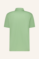 Abacus Cruit Drycool 2026 Polohemd aus atmungsaktivem Stoff, blau mit Knopfleiste und Logo-Details, für sportlichen Komfort.