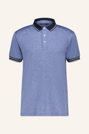 Abacus Spey DryCool Polo in Blau, atmungsaktives Poloshirt mit kurzem Ärmel und Knopfleiste, ideal für den Sommer.