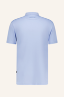 Abacus Hosel DryCool Polohemd aus atmungsaktivem Stoff, blau, mit Kragen und Knopfleiste, für sportlichen Komfort.
