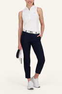 J. Lindeberg Pia 7/8 Golfhose, lange Hosen aus atmungsaktivem Material, in neutraler Farbe, perfekt für sportliche Aktivitäten