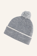 J. Lindeberg Stripe Beanie Mütze aus weichem Stoff mit Streifenmuster, warm und stilvoll für kalte Tage