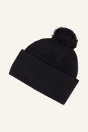 J. Lindeberg Grace Beanie Mütze aus warmem, weichem Material in neutraler Farbe, stilvoll und bequem für kalte Tage.