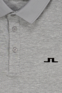 J. Lindeberg Florian Longsleeve Polo, bequemes langärmliges Polohemd aus weichem Stoff, stilvoller Casual-Look