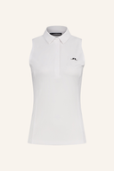 Dena Sleeveless Polo-Top