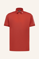 J. Lindeberg Tour Tech Polo in sportlichem Design, aus atmungsaktivem Material, mit Kragen und kurzen Ärmeln.