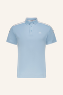 J. Lindeberg Bo Poloshirt in hochwertigem Baumwollstoff, klassisches Design mit Kragen und kurzen Ärmeln, modisch und bequem.