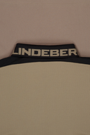 J. Lindeberg Poloshirt für Männer, bequemes T-Shirt mit Kragen, klassische Passform, in hellem Farbton, auf weißem Hintergrund