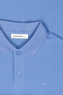 J. Lindeberg Verse Poloshirt aus Baumwolle, weiße Farbe, kurze Ärmel, sportlicher Schnitt, elegante Oberfläche