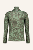J. Lindeberg Bridger Tour Print Midlayer, atmungsaktiver Midlayer mit Farbmustern, für Outdoor- und Wintersport.