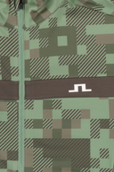 J. Lindeberg Bridger Tour Print Midlayer, bequemer Midlayer mit farbigem Druck, ideal für Outdoor-Aktivitäten