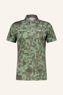 J. Lindeberg Dario Tour Print Poloshirt in eleganter Passform mit modernem Print, kurze Ärmel, bequemes Poloshirt für Damen