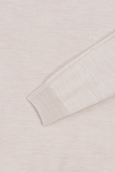 J. Lindeberg Keane Merino Rundhalspullover in grau, weicher Pullover aus Merinowolle mit Rundhalsausschnitt.