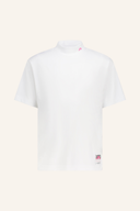J. Lindeberg Rory 30Y Mock Neck T-Shirt in Grau, langärmeliges T-Shirt mit Rollkragen, stilvoll und bequem.
