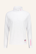 J. Lindeberg Matthew Midlayer Polo, beiges Herren-Polohemd aus weicher Baumwolle, mit Kragen und Knopfleiste.