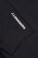 Hellgraues relaxed Polo-Shirt von J. Lindeberg, 30Y Matt, aus weicher Baumwolle, mit klassischem Kragen und kurzen Ärmeln