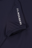 J. Lindeberg Tour Tech Reg Fit Polo in sportlichem Design, aus atmungsaktivem Material, mit klassischen Kragen und Logo-Details.