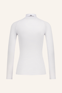 J. Lindeberg Asa Soft Compression Polo, bequemer Poloshirt mit weicher Kompression, in neutralem Design, sichtbar mit Kragen und Knöpfen