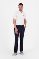 J. Lindeberg Axil Fleece Twill Golfhose, lange Hosen aus weichem Fleece-Twill, bequemer Schnitt, für Golf und Freizeit.