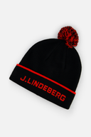 J. Lindeberg Stripe Beanie Mütze aus weichem Material mit Streifenmuster, warm und stylisch für kalte Tage