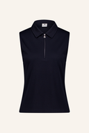 Peoria ärmelloses Poloshirt