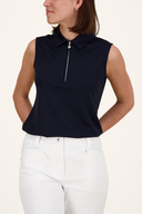 Peoria ärmelloses Poloshirt