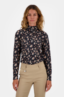 Bezons Langarm-Poloshirt von Daily Sports, graues Polo-Shirt mit Kragen und Knopfleiste, bequemes Langarm-Design.