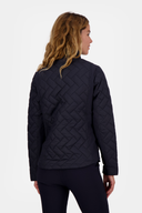 Bunte Bonnie Jacke von Daily Sports, wetterfeste Jacke mit Kapuze und Reißverschluss, ideal für sportliche Aktivitäten.