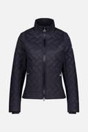 Daily Sports Bonnie Jacke, schwarze Damenjacke mit Kapuze und Reißverschluss, modisches Design für kalte Tage