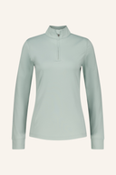 Damen-Longsleeve von Daily Sports, Anna Midlayer, hellgrau, bequemes langärmeliges Oberteil für sportliche Aktivitäten