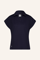 Bella Birdie Cap Sleeve Polo Shirt