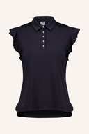 Luxe Polo von Daily Sports, hellblaues Poloshirt mit Kragen und Knopfleiste, sportliches Design, vorne sichtbar.