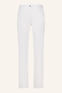 LADIES 95% POLYAMIDE 5% ELASTANE WOVEN TROUSERS