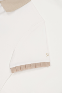 Pleat SS Poloshirt