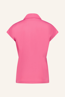 Bella Birdie Cap Sleeve Polo Shirt