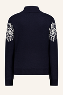 Halbhals Pullover Gefüttert