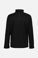 Regenjacke von Cross Sportswear, wasserdichter Regenanzug mit Kapuze, ideal für nasses Wetter, in dunkler Farbe.