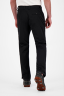 Dunkelblaue Cross Sportswear Pro Regenhose, Regenanzug, wasserdichtes Material, mit verstellbarem Bund und reflektierenden Details.