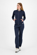 Dunkelgraue Cross Sportswear Storm Jacke aus wetterfester Jacken-Kollektion, mit Kapuze und Reißverschluss.