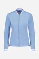 Schwarze Cross Sportswear Storm Jacke aus wetterfester Stoff mit Kapuze und Reißverschluss, ideal für Outdoor-Bekleidung