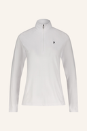 Peak Performance Magic Half Zip Baselayer Longsleeves in schwarzer, elastischer Stoff mit halbem Reißverschluss, sportlich und bequem.