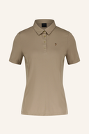 Helles Peak Performance Alta Polohemd aus Baumwolle, bequemes T-Shirt mit Polokragen und Logo-Details, modisch und praktisch.
