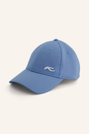Kjus Classic Cap, bequeme Kappe aus Stoff, mit verstellbarem Verschluss und sichtbarem Logo auf der Vorderseite.