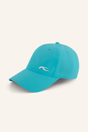 Kjus Dual Ponytail Cap, schwarze Kappe mit Doppel-Ponytail-Design, bequemes Sport-Accessoire für Damen
