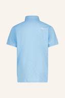 Kjus Golfer Poloshirt in Blau, sportlicher Polo mit Kragen, kurze Ärmel und Logo vorne, für Damen oder Herren.