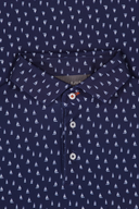 Kjus Golfer Poloshirt in Blau, atmungsaktives Polo mit Kragen und Knopfleiste, ideal für Golf und Freizeit.