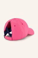 Kjus Dual Ponytail Cap, schwarze Kappe mit Platz für Pferdeschwanz, bequemes Design für sportliche Aktivitäten