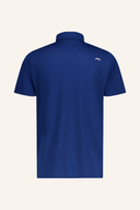 Kjus Lance bedrucktes Polo-Shirt aus Baumwolle in Blau mit klassischen Kragen und kurzen Ärmeln, modisch und bequem.